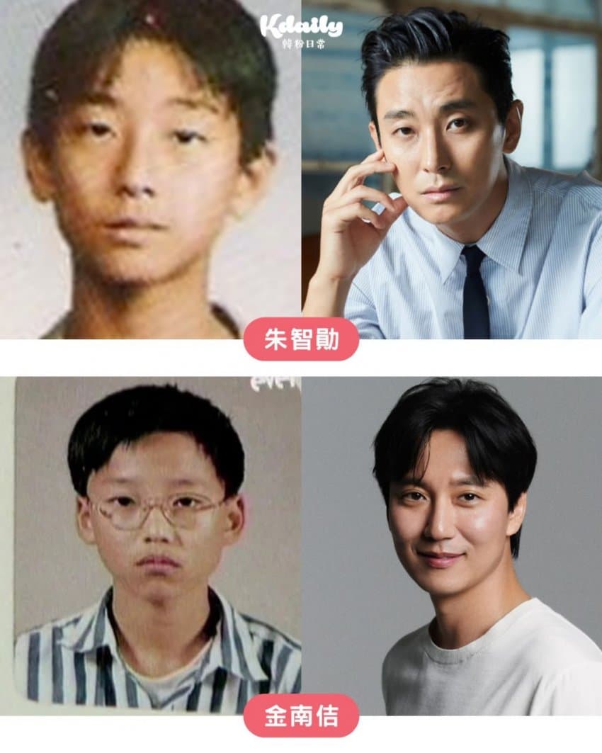 남자 배우들 어릴적 모습과 현재 모습 (6)