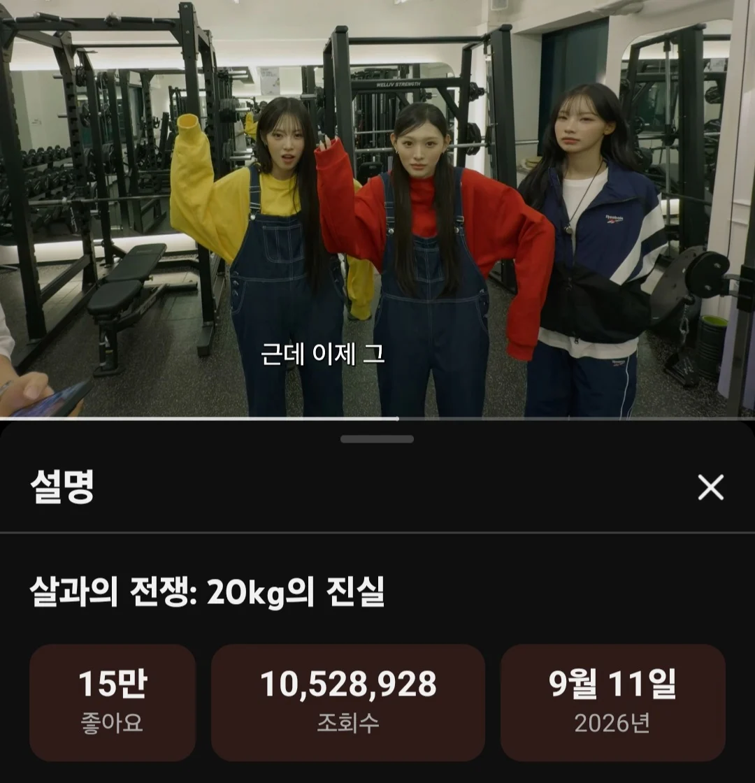 심상치 않은 걸그룹 유튜브 조회수 (5)
