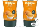 비비드키친 저칼로리 머스터드소스, 320g, 2개