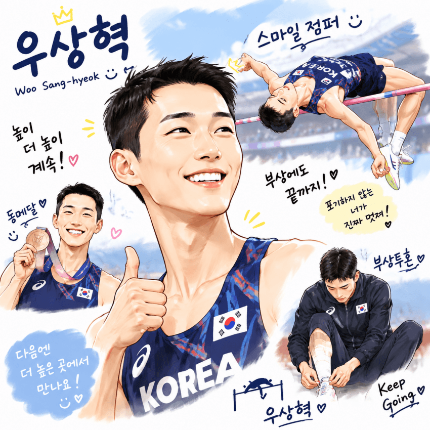 우상혁 아시안게임 동메달