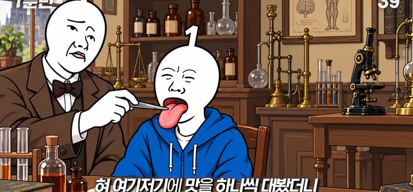 학교에서 배운 '혀 맛' 지도가 잘못됐다..? (15)