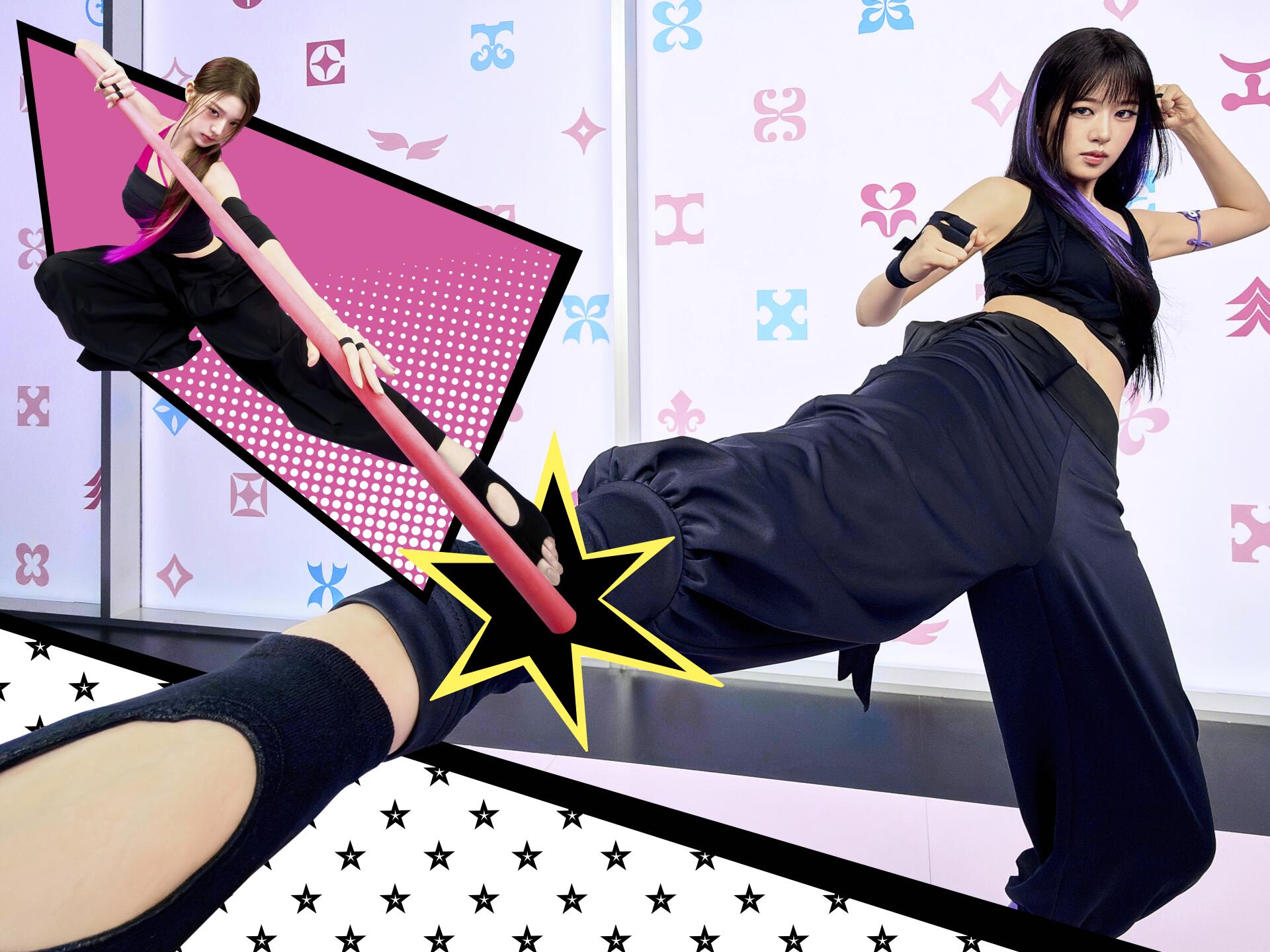 아이브 IVE EP <Looks Can Kill>  ‘HERO COMICS’ Concept Photo 안유진 vs 장원영 (16)