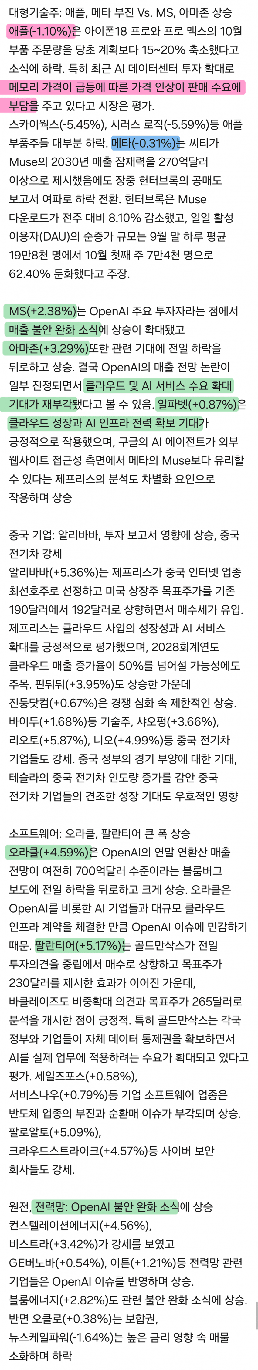 10월 12일 시황 (3)
