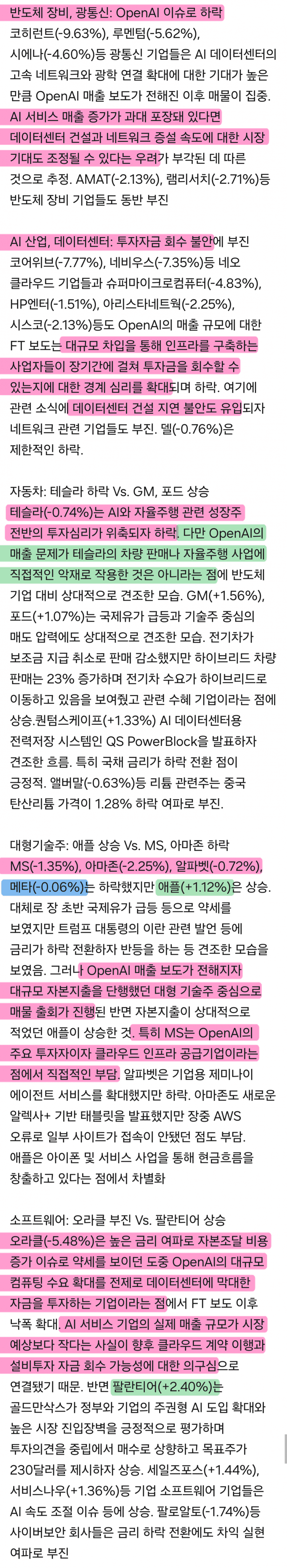 10월 9일 시황 (4)