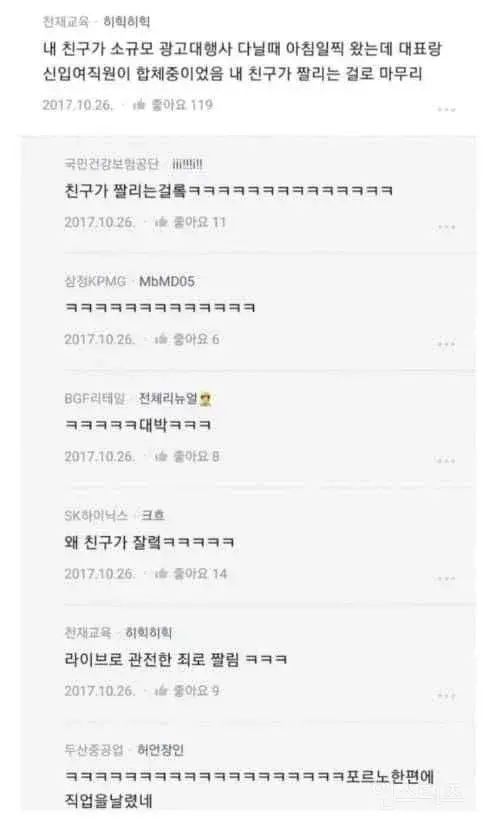 사무실에서 야동 보다가 직장 짤림. (2)