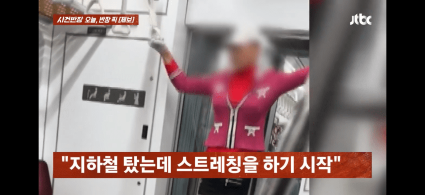금발 가발에 보정속옷까지…서울 지하철서 목격된 여장 남성들 (14)