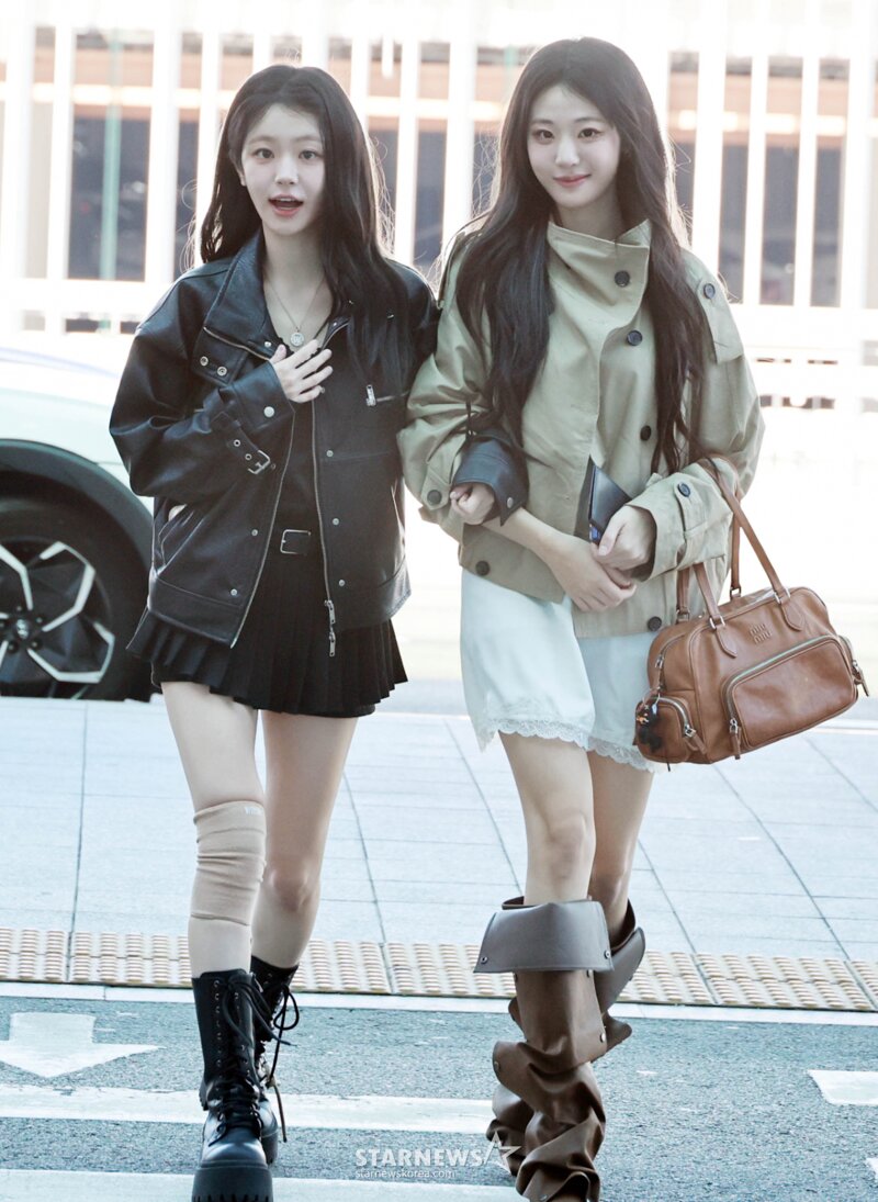 오늘자 QWER 출국 사진 근황