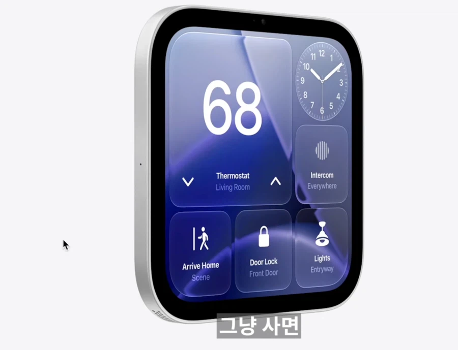 거치형과 동일한 가격의 벽걸이형 애플 홈뷰 (3)