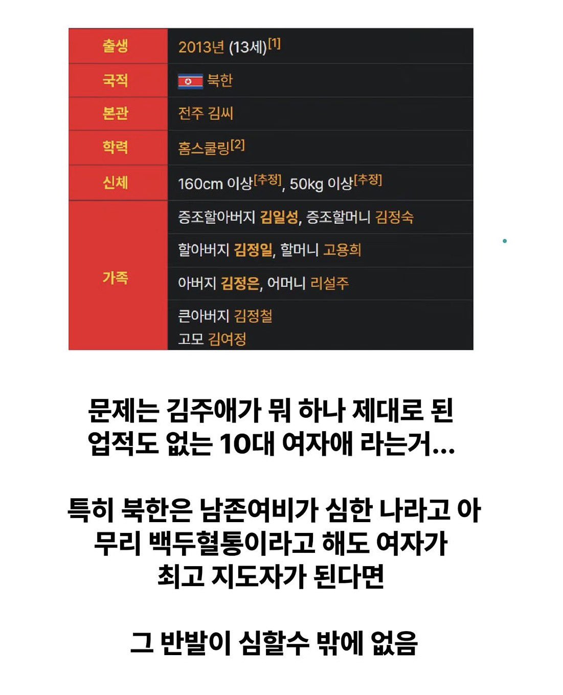 북한이 둘로 나뉠 수 있는 가능성 (2)