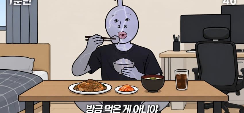먹자마자 바로 화장실 가는 사람은 뭘까? (7)