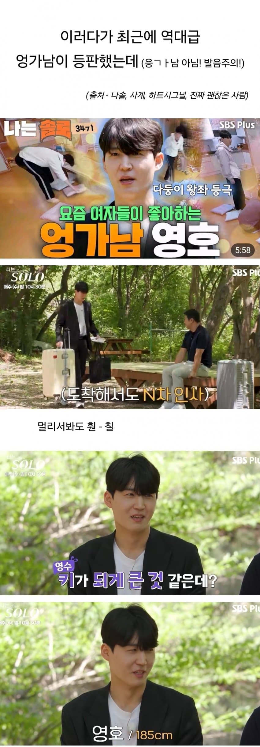 존경남, 안정형남 다음 인기남 트렌드 '엉가남' (5)