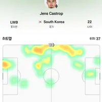 한국 국대 옌스 오늘 자 선제골, 환상적인 멀티골 장면..
