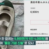 우웩우웩 일본 혐오스러운 실내화 중고거래