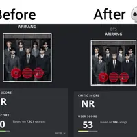 봇으로 돌린 리뷰 수천개 삭제됐다는 방탄 앨범