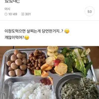 나 밥 개많이 먹는 거지...? 살이 왜 찌나 그러고 있었네;;
