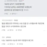 블라인드에서 댓글 668개 달린 키작남 글