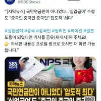 중국인, 실업급여 895억 싹슬이