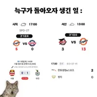 늑구가 집에오자마자 생긴일