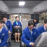 싱글벙글 비행스케줄 꼬인 여자승무원