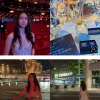 '최태원 회장♥' 김희영, 15세 딸 직접 공개...맨발로 뉴욕 도심 누볐다