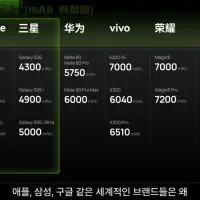펌)갤럭시가 대용량 배터리를 탑재하지 않는 이유