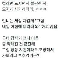언니랑 형부를 화해시켜주려한썰