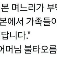 일본 며느리의 부탁